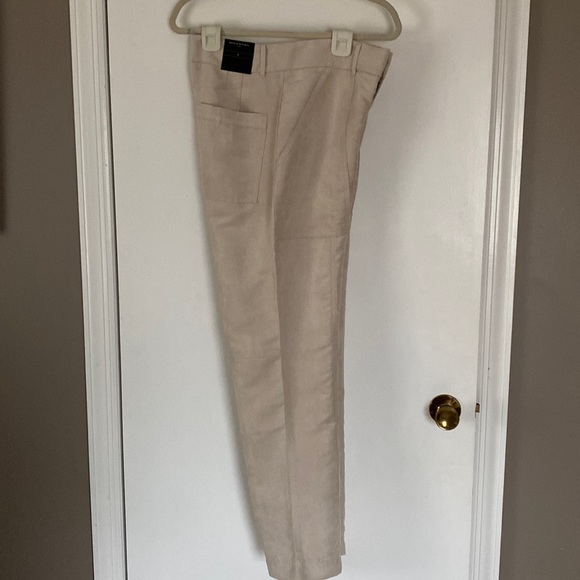 Banana Republic vegan suede pants, size 8 NWT - Picture 1 of 11